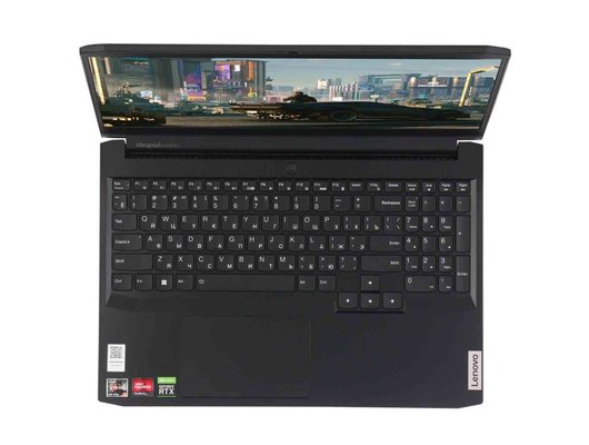 Ноутбук игровой Lenovo IdeaPad Gaming 3 15IHU6/82K1005ARK/Core i5 11300H/8Gb/512Gb/RTX3050 4Gb/15.6FHD/DOS черный